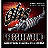 GHS Strings M7200-5  Pressurewound 5-String Bass Guitar Strings 44 - 128