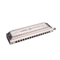 HOHNER NEW SUPER 64 CHROMATIC HARMONICA  4-OCTAVE RANGE, C