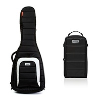 MONO M80 Classic Electric Guitar Case - Jet Black with MONO M80 Tick 2.0 Black