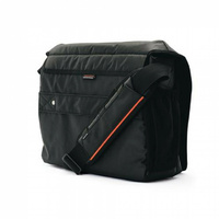 Mono Stealth Relay Messenger Bag - Black  Designed for Travel