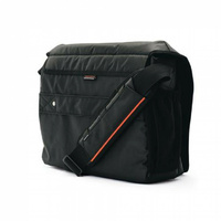 Mono Stealth Relay Messenger Bag - Black Designed for Travel