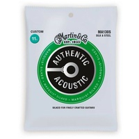 Martin Authentic Acoustic Marquis Silked Guitar Strings - Silk and Steel MA130S