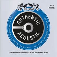 Martin MA140 SP 80/20 Bronze Acoustic Guitar Strings Light 12-54