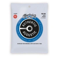 Martin Authentic Acoustic SP Guitar Strings - 80/20 Bronze 12-string Light