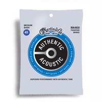 Martin Authentic Superior Performance - 92/8 Medium Acoustic Bass Strings