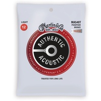Martin Authentic Acoustic Lifespan 2.0 Treated Guitar Strings - 92/8  12 - 54