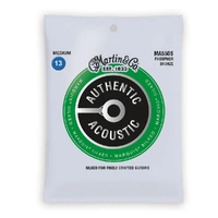 Martin Authentic Acoustic Marquis Silked Guitar Strings - 92/8 Phosphor Bronze Medium
