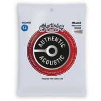 Martin Authentic Acoustic Lifespan 2.0 Treated Guitar Strings - 92/8 P/B 13 - 56
