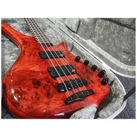 Mayones Comodous 4 Classic 4-String Electric Bass with Hard Case - Liquid Red