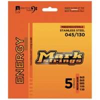 Markbass Energy Stainless Steel Bass Strings 5 String 45 - 130