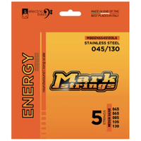 Markbass Energy Stainless Steel Bass Strings 5 String 45 - 130