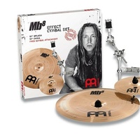 Meinl Cymbals MB8 Effects Cymbal Set 10"+18" Cymbals Pack Free Cymbal Attachment