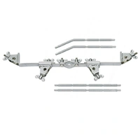 Meinl Percussion Multi Clamp 4 Mount Includes 2 Straight Rods 2 angled Rods