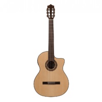 Katoh MCG20 Classical Guitar Cutaway acoustic / Electric