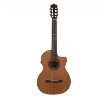 Katoh MCG40CEQ Classical Guitar Cedar Cutaway Acoustic / Electric