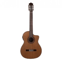 Katoh MCG50CEQ Cutaway Acoustic / Electric Classical Guitar