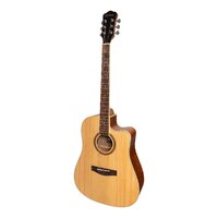 Martinez '41 Series' Dreadnought Cutaway Acoustic-Electric Guitar Spruce/Rosewood