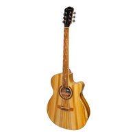 Martinez '41 Series' Folk Size Cutaway Acoustic-Electric Guitar Jati-Teakwood