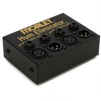 Morley MHE 2-channel Stereo Hum Eliminator  with XLR and 1/4-inch I/O
