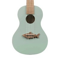 Kala Makala Shark Series Sporano Ukulele Grey  with Bag