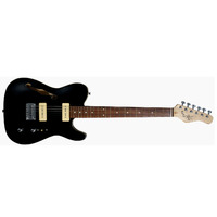 Michael Kelly Electric Guitar 59 Thinline Gloss Black
