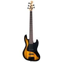 Michael kelly Electric Bass Guitar Element CC 5-String Zebraburst