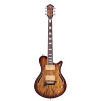 Michael Kelly Electric Guitar Hybrid Special Spalted Maple Burst (Fishman/Rockfield)