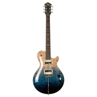 Electric Guitar Patriot Enlightened Dark Blue Fade