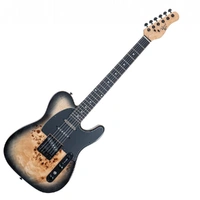 Michael Kelly Triple 50 Electric Guitar - Black Burl
