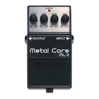 BOSS ML-2 Metal Core Guitar Effects  Pedal