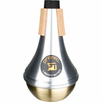 Protec Trumpet LIBERTY Aluminum Mute - Straight (Brass End) ML107