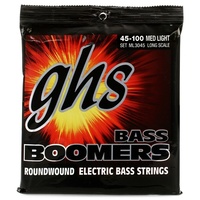 GHS ML3045 Boomers Medium Light Electric Bass Strings (45-100)