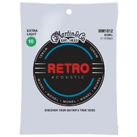 Martin Retro 12-string Acoustic Guitar Strings - .010-.047 Extra Light