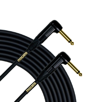 Mogami Gold Instrument  Right Angle to Right Angle Pedal Cable - 10  Inch