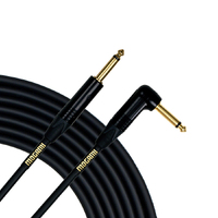 Mogami 10 Foot Gold Instrument Cable Right Angle / Straight