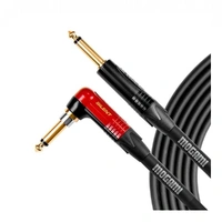 Mogami Platinum Right-Angle to Straight Guitar Cable w/ Silent Plug (12ft)