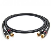 Mogami WR06 Stereo Audio 2 RCA to 2 RCA audio patch cable, 6 ft. long