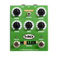    T-REX MOLLER-2 Classic Overdrive Effects Pedal with Clean Boost 
