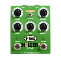  T-REX MOLLER-2 Classic Overdrive Effects Pedal with Clean Boost 