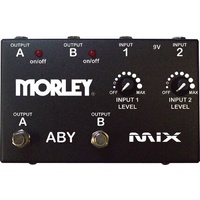 Morley ABY Mix Guitar Mixer and Switcher with Independent input controls New