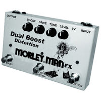 Morley MDB2 Dual Boost Distortion Guitar Effects Pedal