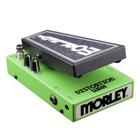 Morley 20/20 Distortion Wah Wah Pedal Switch-less Operation, Distortion with Drive/Level/Tone Controls