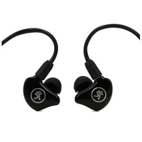 Mackie MP-120 Monitor Earphones In-ear Monitors with 40dB Noise Isolation