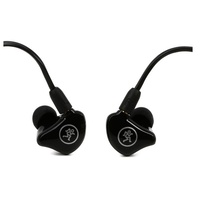 Mackie MP-220 Monitor Earphones In-ear Monitors with 40dB Noise Isolation