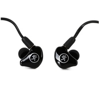 Mackie MP-240 Monitor Earphones In-ear Monitors with 40dB Noise Isolation