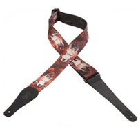 Levy's Polyester Guitar Strap Artist Sublimation Burlesque Misfit  MPD2-075