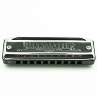 Suzuki Bluesmaster MR-250 Diatonic Harmonica 10 Holes 20 Note Blues Harp Key Bb 