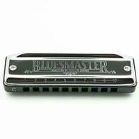 Suzuki Bluesmaster MR-250 Diatonic Harmonica 10 Holes 20 Note Blues Harp Key D