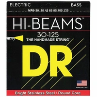 DR Strings MR6-125  Hi-Beam Medium 6-String Bass Strings Set (30-125)
