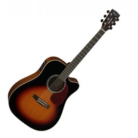 CORT MR710F SSB DREADNOUGHT Acoustic / Electric Guitar SUNBURST